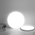 Akkostar 30w-6500k Ultra-Thin LED Ceiling Light Black Frame Bedroom Lighting Lamp