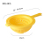 Creative multifunctional lidded draining basket kitchen refrigerator draining household plastic fruit storage basket 