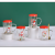 Creative Heat-Resistant Small Flower Christmas Glass Household with Cover Spoon Mug Couple Water Cup Holiday Gift Cup