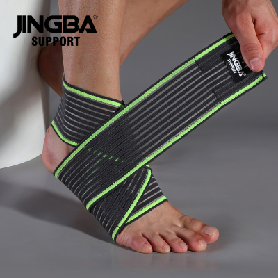 JINGBA SUPPORT 2022 7224 fashion Design Quality Detachable Customized multi colors compression ankle wrap
