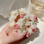 Super Mori Pearl Bracelet Hair Rope Dual-Use Summer French Exquisite Flower Hairband Fresh High-Grade Hair Accessories