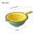 Creative multifunctional lidded draining basket kitchen refrigerator draining household plastic fruit storage basket 