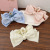 Fabric Bow Claw Clip Women's Summer 2022 New Back Head Design Sense Barrettes