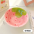 Good-looking Cartoon Ceramic Bowl Ins Style Strawberry Bowl Watermelon Spoon Children Cute Rice Bowl Soup Bowl Tableware Wholesale