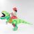 2022 Cross-Border New Arrival Dinobot Inflatable Clothing Green Mechanical Funny Dinobot Riding Inflatable Clothing Pack