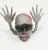 6 Ghost Head Finger Stall Halloween Trick Party Plastic PVC Toy Model