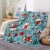 Christmas Halloween Blanket Printed Flannel Leisure Blanket Children's Blanket Holiday Gift Box Gift Gift