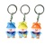 Cartoon Backpack Duck Keychain Handbag Pendant PVC Three-Dimensional Everything Duck Doll Key Chain Activity Gift Wholesale