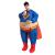 Halloween Superman Inflatable Clothing Party Gathering Cosplay Fat Superhero Inflatable Clothing Outfit
