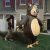 Amazon New Brown Bear Inflatable Clothing Party Gathering Role Playing Spoof Brown Bear Inflatable Clothing Outfit