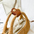 Customized Processing Straw and Rattan Woven Handbag Crossbody Bag Women's Woven Bag Trendy Women's Bags Wholesale
