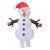Amazon Christmas Snowman Inflatable Clothing Christmas Party Fancy Dress Ball Performance Inflatable Clothing Outfit Props