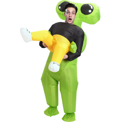 2022 Amazon Alien Inflatable Clothing Party Gathering Alien Walking Straight Doll Inflatable Clothing