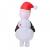 Amazon Christmas Snowman Inflatable Clothing Christmas Party Fancy Dress Ball Performance Inflatable Clothing Outfit Props