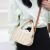 Handmade Vine Woven Woven Bag Women's Shoulder Bag Summer Simplicity Holiday Shoulder Bag Fashion Straw Bag