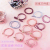 Women's Korean-Style Internet Celebrity 2022 New Hair Rope High Elastic Ins Hair Accessories Hair Ring Simple Hair-Binding Rubber Band Headdress