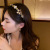 Pearl Diamond Flower Leaf Headband Korean Design Retro Headband Fashion Personal Influencer Elegant Hair Accessories Women