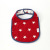 Factory Wholesale New Baby Bib Summer Thin Saliva Towel Pure Cotton Hidden Hook 6-Layer U-Shaped Baby Gauze Bibs