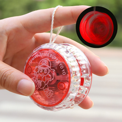 Children's Light-Emitting Yo-Yo Creative Flash Toys Yo-Yo Boy Dazzling Yo-Yo Puzzle Luminous Yo-Yo