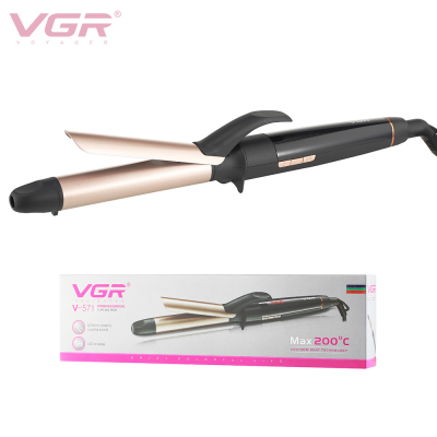 hair curler professional V-571 ceramic glaze hair straightener