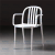 Light Luxury Chair Backrest Cosmetic Chair Plastic Chair Nordic Hollow Dining Chair Modern  Chair Household Dining Chair