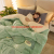 Winter Thicken Thermal Quilt Flannel Duvet Insert Lambswool Autumn and Winter Quilt Dormitory Single Double Student Bedding