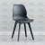 Nordic Simple Dining Chair with Backrest Ergonomic Plastic Chair Long Sitting Comfortable Home Creative Leisure Stool 