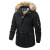 Foreign Trade Men's Cross-Border Cotton-Padded Clothes Men's Mid-Length Thickened Winter Cotton Dress British Fur Collar Coat Warm Coat