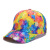 One Piece Dropshipping Korean Style Hip Hop Tie-Dye Baseball Cap Summer Dome Tie-Dye Printing Windproof Sun Hat