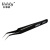 Liddy Straight Curved Eyelash Curler Planting Grafting False Eyelashes Stainless Steel Tweezers Black Tweezers