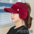 Hat Women's Autumn and Winter Air Top Thickened Earflaps Warm Peaked Cap Korean Style Versatile Outdoor Cold-Proof Knitted Woolen Cap Tide