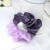 Wholesale multicolor colic ring ponytail hair band organza art scrunchie girl scrunchie