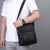 European and American Foreign Trade Business Men's Bag Men's Shoulder Bag Large Capacity Handbag Vertical Briefcase Soft Leather Men's Messenger Bag