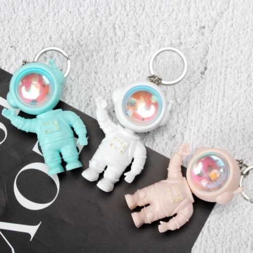 Astronaut Sunset Light Keychain Pendant Led Mini Spaceman Sunset Light Photo Ambience Light Suitcase Ornaments