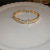Real Gold Electroplated Opal Zircon Geometric Bracelet Korean Niche Ins Bracelet High-Grade Light Luxury Bracelet Wholesale