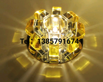 Crystal Lamp Aisle Light Ceiling Lamp Ceiling Lamp LED Lamp Ceiling Lamp Downlight