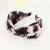 Creative cross wide edge hairband girls lady fabric covered headband makeup headband