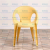 Nordic Plastic Chair Thickened Backrest Stool Dining Chair Home Leisure Lawn Chair Stall Coffee Chair Armchair