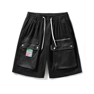 Foreign Trade Men's Shorts Beach Pants Men's Business Shirt Multi-Pocket Middle Pants Loose Light Outdoor Shorts