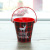 Factory Wholesale European and American Christmas Candy Gift Hand Bucket Christmas Decoration Ornaments