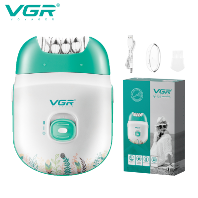 VGR V-726 Electric Shavers Hair Remove Appliance Rechargeable Professional Lady Shaver Epilator for Women