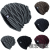 Popular Hat Korean Style Fashionable Knitted Woolen Cap Winter Fleece-Lined Warm Five-Star Pullover Men and Women Outdoor Hat Couples' Cap