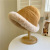 Plush Bonnet Women's Winter Cute Pile Heap Cap Women's Loose Sweet Thick Fashionable Warm Earflaps Head-Wrapping Hat