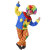 Halloween Children Clown Costume Masquerade Magician Performance Children Funny Clown Stage Performance Costume