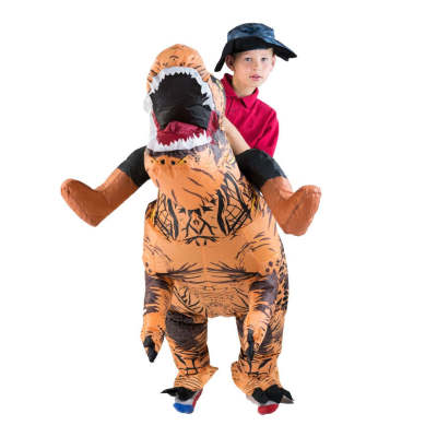 Amazon Tyrannosaurus Riding Dinosaur Inflatable Clothing Christmas Adult Inflatable Clothes Performance Show Inflatable Clothing Pack