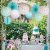 Amazon Hot Sale Donut Birthday Party Decorative Paper Lantern Set Handmade Paper Fan Indoor Scene Layout
