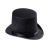 Halloween Magician Hat Gentleman Top Hat Felt Black Fedora Hat Magic Performance Props Dress up Hat