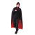 Spot Halloween Cloak Cosplay Double Layer Black Red Vampire Death Cloak Party Adult And Children Cloak