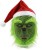 Christmas Green Fur Monster Mask Party Dr. Seuss' How the Grinch Stole Christmas Grinch Gloves God Steal Green Fur Monster Grinch Mask