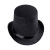 Halloween Magician Hat Gentleman Top Hat Felt Black Fedora Hat Magic Performance Props Dress up Hat